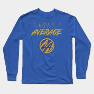 Blue/Gold w/Name Long Sleeve T-Shirt